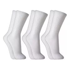 Kit 3 Pares Meias Lupo Cano Longo Masculina Atacado Original