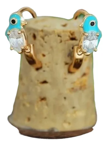 Primera imagen para búsqueda de aretes de presion clip nina