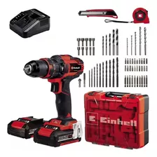 Taladro Inalambrico 18v Einhell Color Rojo