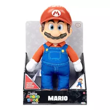 Super Mario Muñeco Articulable 38cm Jakks Nintendo 