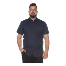 Camisa Social Teodoro Mc Plus Size Bolso Casual Conforto