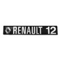 Emblema Renault Letras Cromadas
