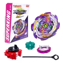 Beyblade Con Lanzador Jet Wyvern Juguete Superking 