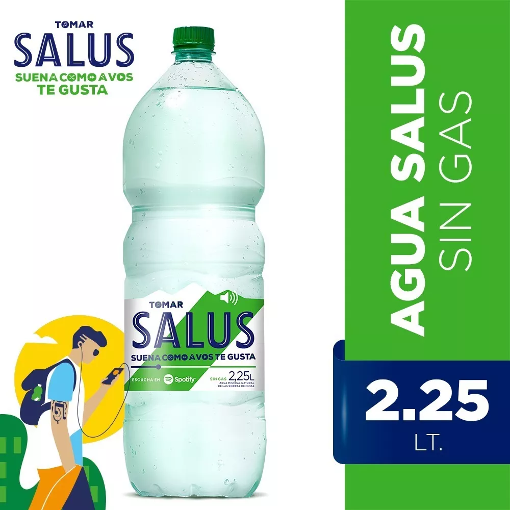 Agua Salus Sin Gas 2.25l