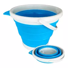 Balde Dobrável Retrátil 10 Litros Silicone