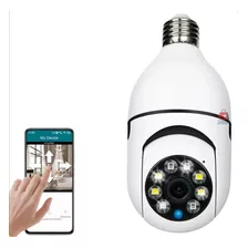 Câmera Ip Wifi Com Lâmpada Led: Segurança Em Alta Definição 