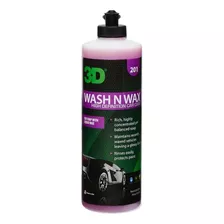 3d Wash N Wax Shampoo Ph Neutro 500cc