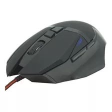 Mouse Gamer 2400 Dpi 6 Botões Cabo Usb Led Rgb 4 Cores Preto