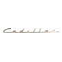 Emblema Cadillac Palabra Manuscrita Metal