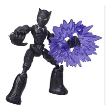 Boneco Pantera Negra 15cm - Bend And Flex - Marvel - Hasbro