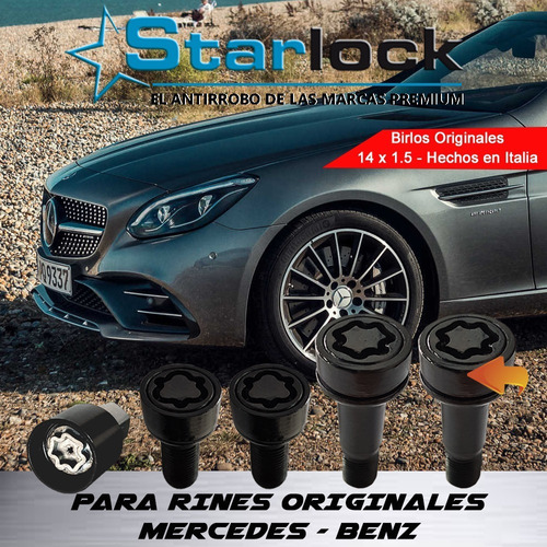 Birlos 14 X 1.5 Mercedes Clase S Maybatch,sedan Y Slc Foto 6