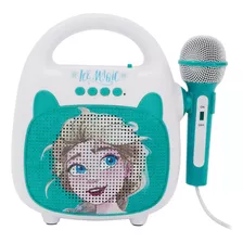 Parlante Portatil Bluetooth Karaoke Disney Frozen 