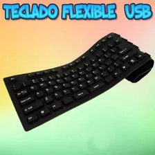 Teclado Flexible Contra Agua Usb