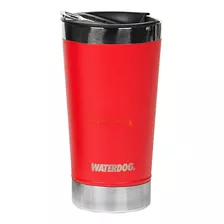 Vaso Térmico Waterdog Beer 500 Color Rojo 500ml