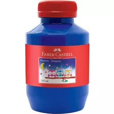 Tinta Guache Azul 250ml - Faber-castell