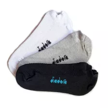 Pack X3 Medias Soquete Mujer Diadora - Fitness Point Mujer
