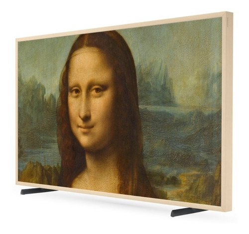 Smart Tv Samsung The Frame Qled 4k 55' + Marco Beige