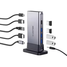 Lention Usb C Docking Con Hdmi, Usb Gigabit Ethernet, 100w P