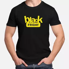 Camiseta Camisa Black Friday Promocional Uniforme Loja Md3