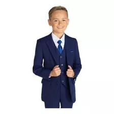 Terno Infantil Masculino Kit Casamento Paletó+calça+colete