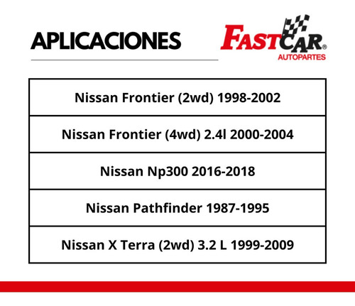 2 Amortiguadores Traseros Nissan X Terra 2wd 3.2 L 1999-2009 Foto 4