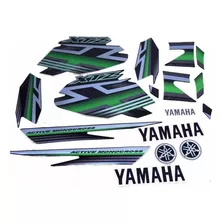 Kit Adesivos Yamaha Xtz 125 2009 Preta - Lb10179