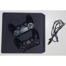 Playstation 4 Sony + 2 Mandos Originales + 5 Juegos Original