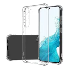 Capa Case Para Samsung Galaxy S23 + Pelicula Ceramica Cor Transparente