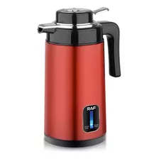 Hervidor De Agua Eléctrico Uso Doméstico 2.7 L Color Rojo