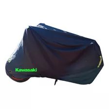 Carpa Funda Para Moto Kawasaki Exterior Impermeable 