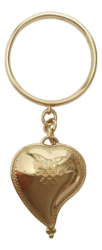 Anel Grife Hstern Dvf Talismã Coração De Ouro 18k 750 Amarelo