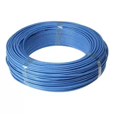 Fio Eletrico Flexivel 6mm Azul Rolo Com 100mts