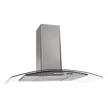 Coifa Depurador 90cm Parede Vidro Curvo Inox Cozinha 220v