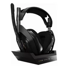 Astro Gaming A50 Audífonos Gamer Con Estación De Carga Color Negro Color De La Luz Sin Luz