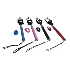 Pau De Selfie Monopod + Controle Bluetooth + Suporte Celular