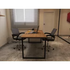 Cadeira De Escritório Diretor Negro Com Estofado X2 Unidades