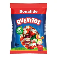 Bolsa Huevos De Pascuas Bonafide Rellenos 40 Unides Por 9g