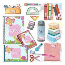 Etiquetas Escolares Kit Grudinho Tudo Personalizada - 173und