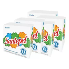 Guardanapo Santepel 50 Folhas Simples 24x22 Kit 5