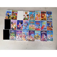 Paquete Vhs Clásicos Disney, Nickelodeon