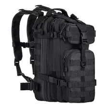 Mochila Assault Preta Invictus 30l Miliatar Tatica Molle Cor Preto