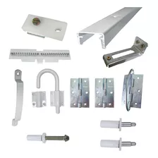 Kit Ferragens P/ Porta Camarão 90cm Branco Completo