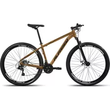 Bicicleta Aro 29 Alfameq Vx Câmbio Shimano 21v Freio A Disco Cor Marrom Com Preto Tamanho Do Quadro 21