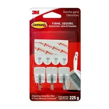 Gancho Organizador Para Utensílios Command 3m 225gr