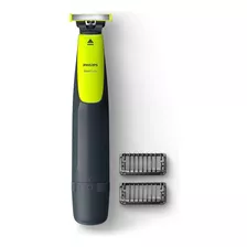 Aparador De Pelos Philips One Blade Qp2510/15 Bivolt - Verde