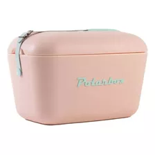 Latas Vintage Retrô Polarbox 20lts, Cores Rosa E Azul Celeste