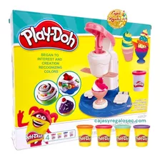 Plastilina Play Doh Helados Moldeable Juguete 