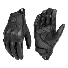 Guantes De Moto Para Hombre Y Mujer, Piel De Moto, Carbono,