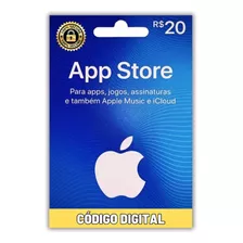 Gifts Cards Apple Store App, Music E Icloud 20,00