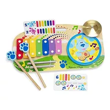 ¡melissa Y Doug Blues Pistas Y Tú! Tablero De Madera Para Ha